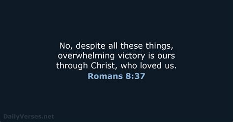 Romans 8 37 Bible Verse Nlt