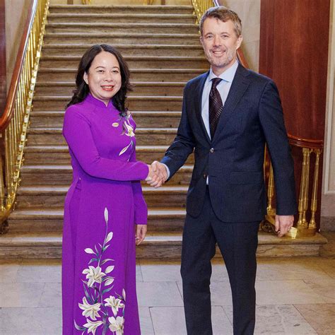 Queen Margrethe II of Denmark, 82, carries a walking stick as she is