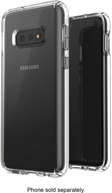 Best Buy Speck Presidio Stay Clear Case For Samsung Galaxy S10e Clear 124577 5085