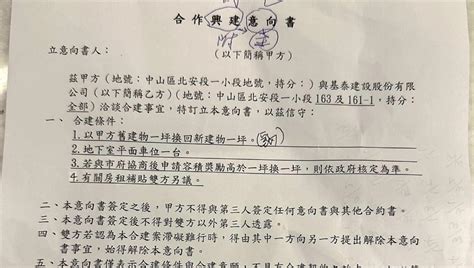 慰問金夾「合建意向書」 住戶轟基泰：只想要脫罪