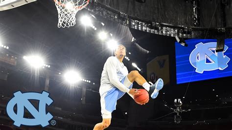 Unc Basketball Best Dunks From Ncaa Final 4 Practice Youtube