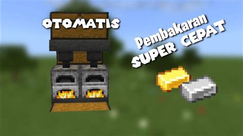 Cara Membuat Furnace Otomatis Di Minecraft YouTube