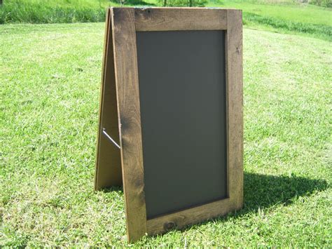 Extra Large Sidewalk Chalkboard Ready To Ship Sandwich Board Sign