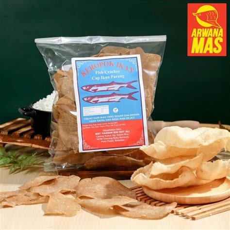 KEROPOK KEPING IKAN CAMPUR CAP IKAN PARANG 400g Shopee Malaysia