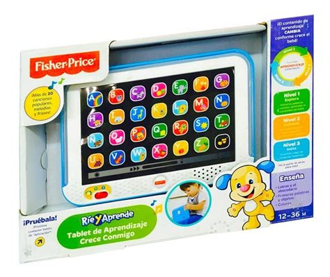 Tablet De Aprendizaje Marca Fisher Price CMC69 Tiendas Canelita