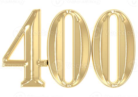 gold number  rendering  png