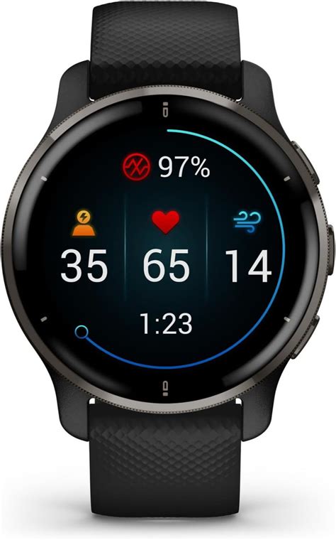 Garmin Venu 2 Plus Gps Smartwatch With Call And Text Advanced Health Monitoring