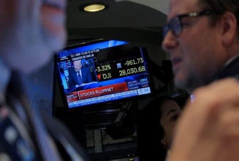 Dow Drops By Over 1000 Points Bol News