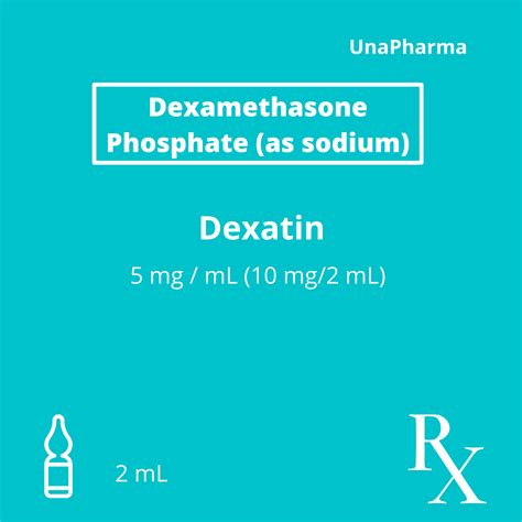 Dexatin Dexamethasone Sodium Phosphate 5mg Ml 10mg 2ml Solution For Im Iv Injection 2ml 10