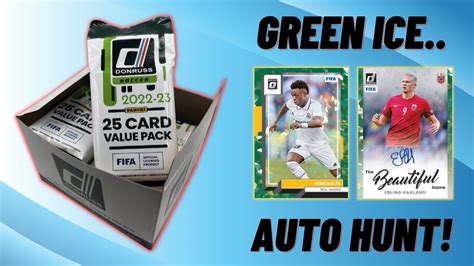 Panini Donruss Soccer 2022 23 Fat Pack Retail Box Opening GREEN ICE