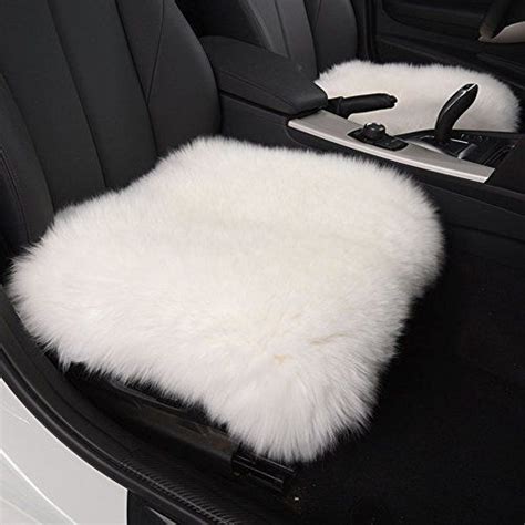 Sheepskin Faux Fur Car Seat Covers Velcromag