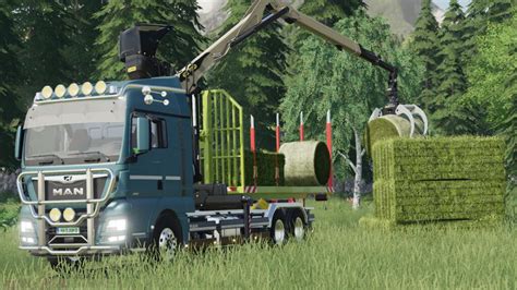 Man Tgx Crane Hkl V1 0 0 0 Ls19 Farming Simulator 2022 Mod Ls 2022 Mod Fs 22 Mod