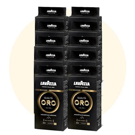 Lavazza Qualita Oro Mountain Grown 250gr x 10 | Мелено - Coffee Shop