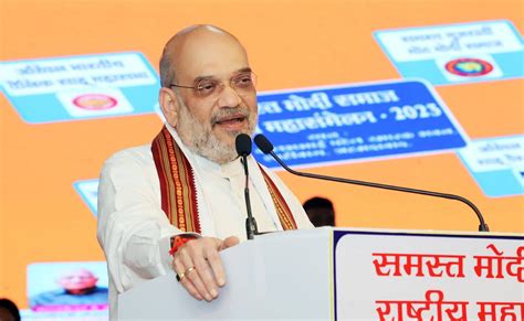 Pm Modi On Mission To Make India More Respectable Globally Amit Shah