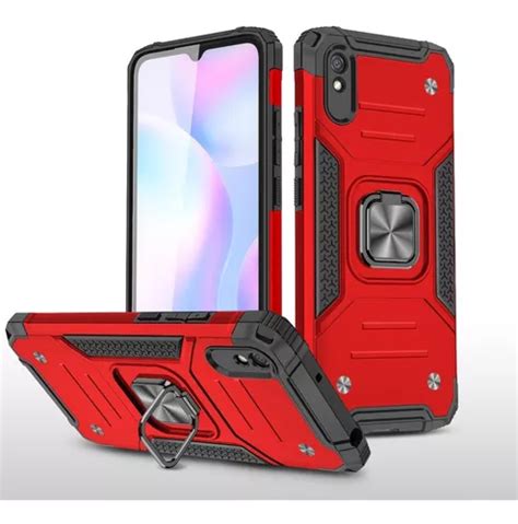 Funda Xiaomi Redmi 9a Cristal Templado 9d Meses Sin Intereses