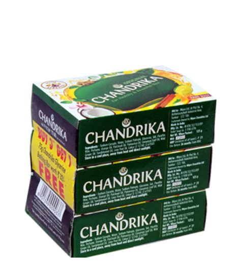 Chandrika Soap 3 Pack 125 Gms – Starbazaaronline.com