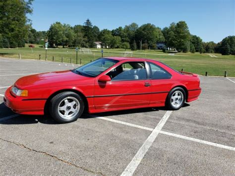 1991 Ford Thunderbird Super Coupe Only 40k Miles For Sale Ford