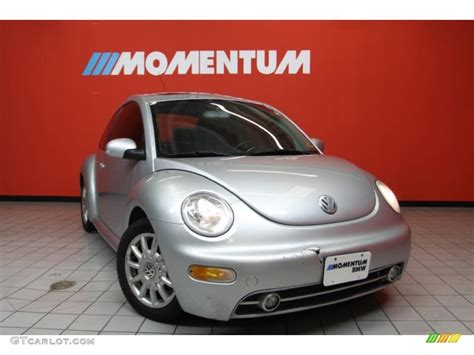 2004 Reflex Silver Metallic Volkswagen New Beetle Gls Coupe 42752890 Photo 14