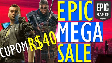 EPIC MEGA SALE 2021 COMEÇOU CUPOM de R 40 00 INFINITO JOGOS GRÁTIS