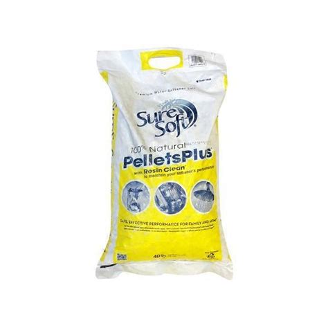 Suresoft Water Softener Salt Premium Pellets Plus 40 Lb Delivery Or Pickup Near Me Instacart