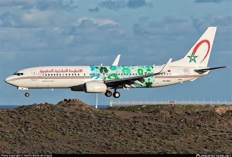 CN RGG Royal Air Maroc Boeing 737 86N WL Photo By Adolfo Bento De