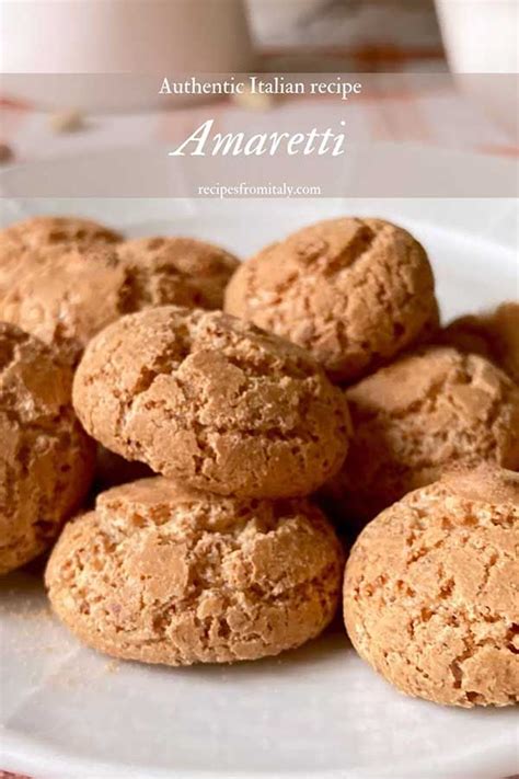 Authentic Italian Amaretti Cookies Recipe