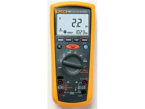 Fluke 1587 T Insulation Multimeter For Telecom Tequipment