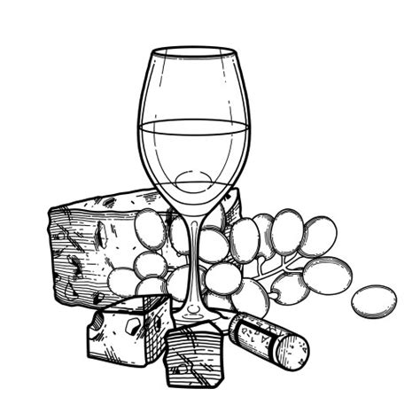 Wine and Cheese Vector Images (over 11,000)