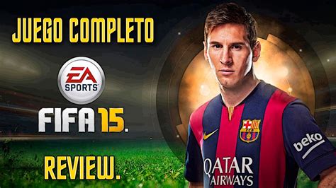 Fifa 15 Menus Modos De Juego Licencias Así Es El Juego Youtube