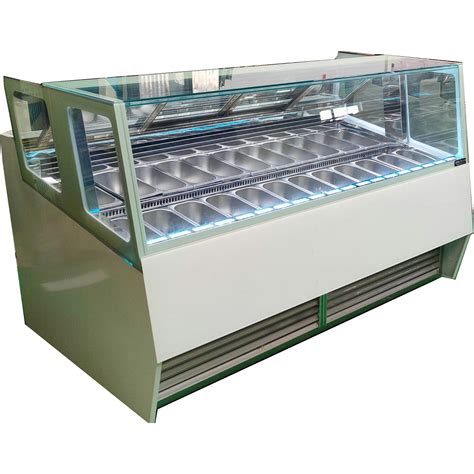 Professional Class Performance Gelato Display Showcase Freezer China