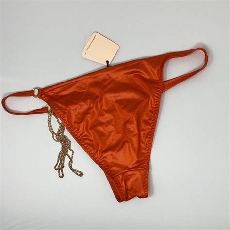 Agent Provocateur Swim Agent Provocateur Tonya Orange Bikini Bottom Ap4 Large Nwt Poshmark