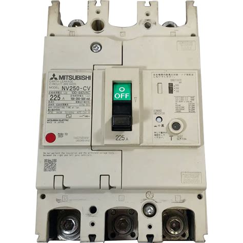 Earth Leakage Circuit Breakers Economy Class MITSUBISHI NV250 CV