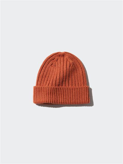 Heattech Ribbed Beanie Uniqlo Us