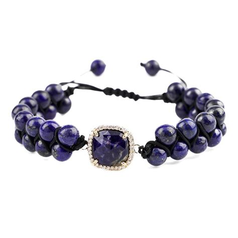 Bracelet Lapis Lazuli Billes 6 Mm