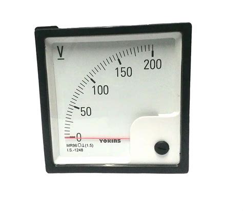 panel meter analog panel meter authorized wholesale dealer  mumbai