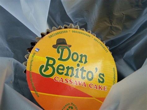 Menu At Don Benito S Cassava Cake Desserts Plaridel