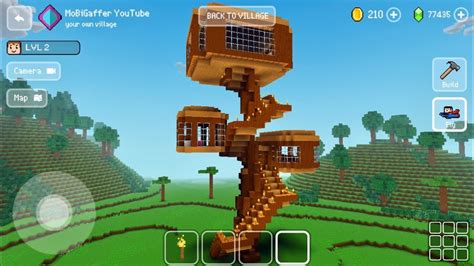 Block Craft 3d Building Simulator Games For Free Gameplay 2028 Ios And Android Tree 🌳 House 🏡