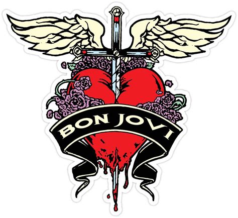 BON JOVI Rock Music Sticker Decal SIZES Vinyl Bumper Window Wall Etsy