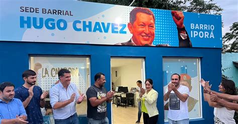 La C Mpora Inaugur Una Sede En Chascom S Para Homenajear A Hugo