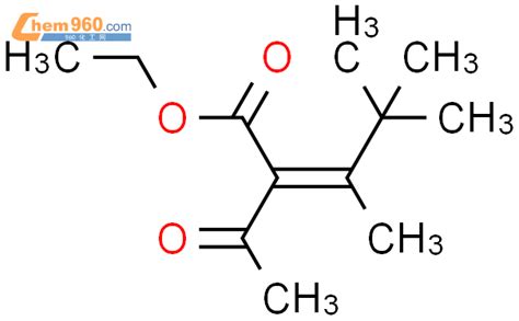 870973 16 3 2 PENTENOIC ACID 2 ACETYL 3 4 4 TRIMETHYL ETHYL ESTER化学式