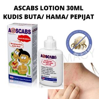 A SCABS A SCABS ANTI SCABIES PERMETHRIN 5 30ML Ubat Kudis Buta