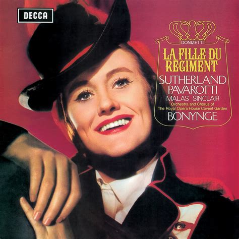 DONIZETTI Fille du Régiment Sutherland Pavarotti Deutsche Grammophon