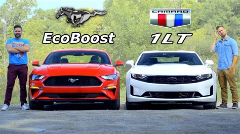 Mustang Ecoboost Vs Camaro Lt Four Cylinder Pony Face Off