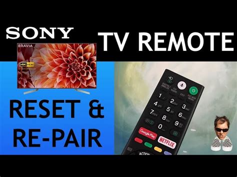 Sony TV Remote Reset Bravia Android