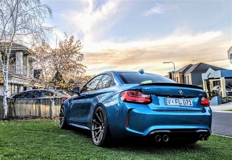 Bmw M F Blue Vorsteiner V Ff Wheel Front