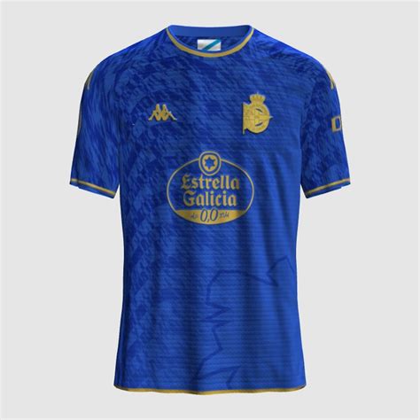 Kappa x Deportivo de la Coruña Third Galicia FIFA 23 Kit Creator