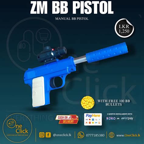 Toy Gun - ZM BB Pistol - OneClick