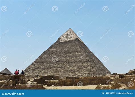 A Pir Mide De Giza O Cairo Egito Foto De Stock Imagem De