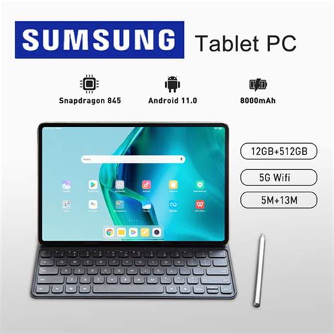 Jual Tablet PC Asli Baru Galaxy Tab P60 Pro 12GB 512GB Tablet Android