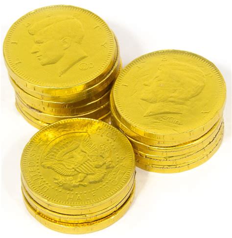 Milk Chocolate Gold Coins 5 Lb Bulk Bag